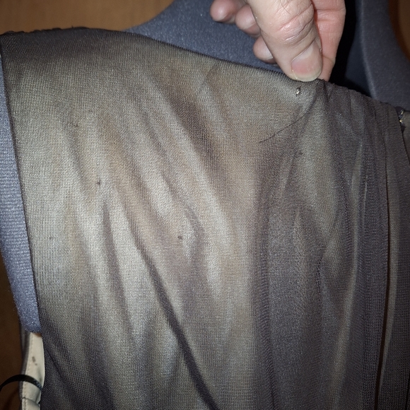 Connected Apparel Dress, Size 12, Mocha Style#T0964307M - Picture 12 of 13